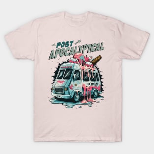 Ice Cream Post Apocalyptic Ice Cream Truck T-Shirt